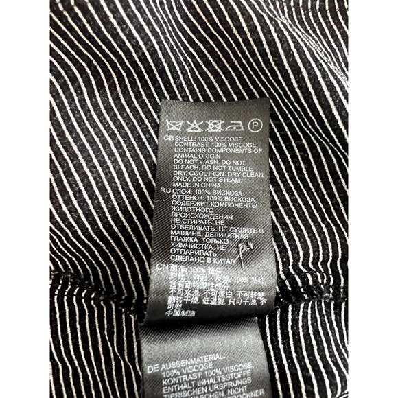 Reiss Black and White Blouse - Picture 4 of 8